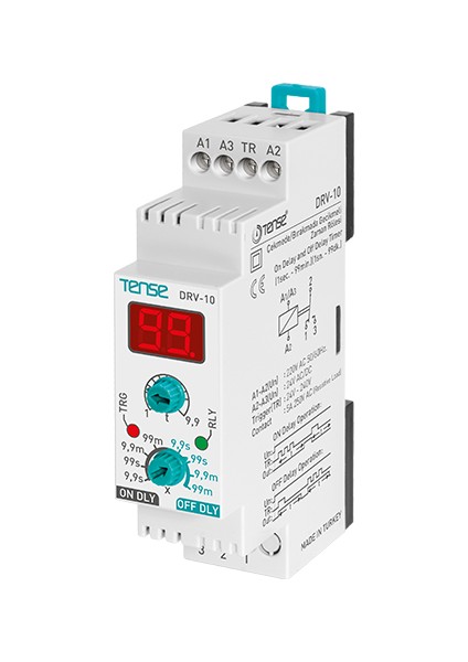 Drv-10 Multifonskiyonlu Zaman Rölesi (220/24V Ac)