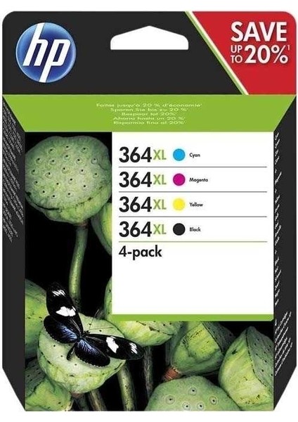 HPZR Hp 364XL-N9J74AE Orjinal Kartuş Avantaj Paketi