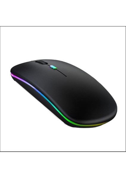 Daily Link Dailylink Rgb Wireless Bluetooth Kablosuz Optik Mouse Şarj Edilebilir USB Mouse Fare Gamer Bilgisayar Pc Dizüstü iPad