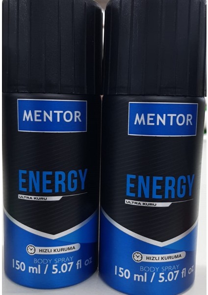 Energy Erkek Deodorant 150 ML2Lİ