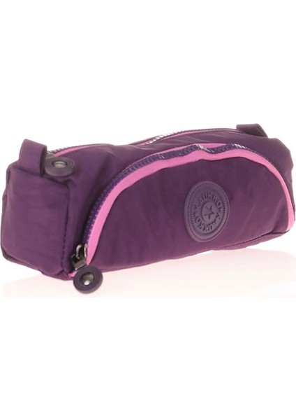 Crazy Çift Bölmeli Mor Kalem Çantası K2520 modelleri