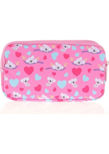 Kids&love 3 Bölmeli Pullu - Rugan Koa Kalem Çantası L8102 modelleri