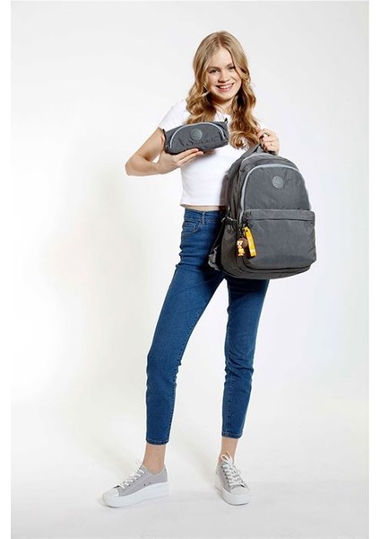 Crazy Gri Sırt Çantası K1439