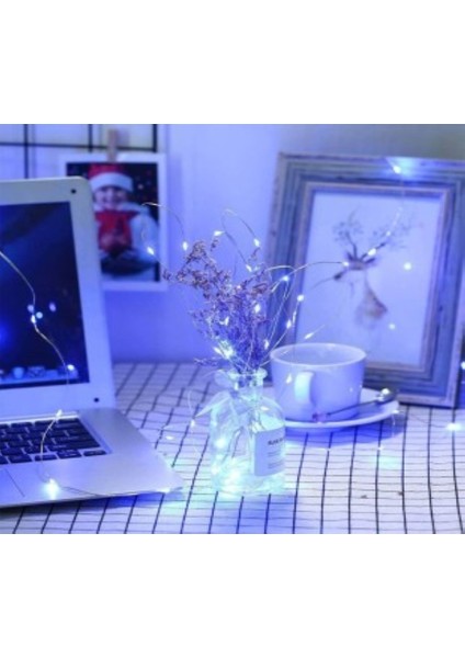 Usb'li Beyaz Peri LED Işık 3 Metre|su Geçirmez Esnek ve Güçlü Işık Performansı-Tel Şerit LED indirimleri