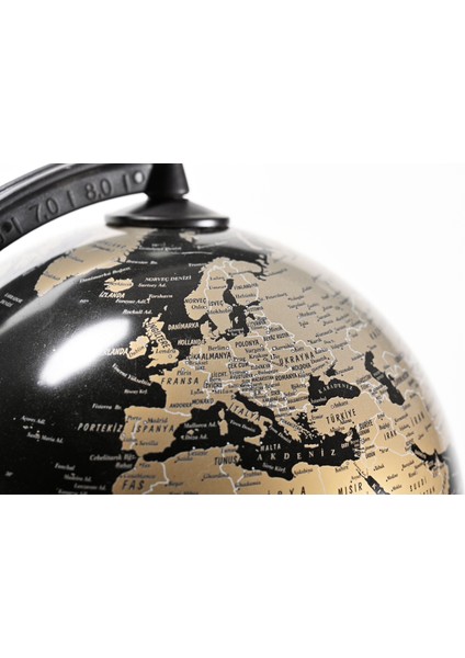Gold Dünya Küre Yerküre 20 cm