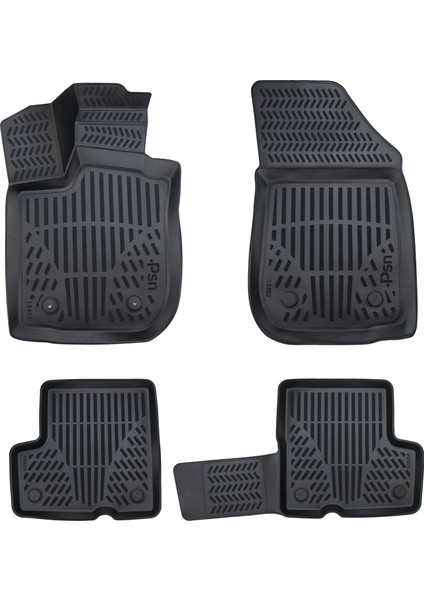 Renault Symbol 2013-2018 Ile Uyumlu - Araca Özel Paspas - PSN124v2 2014 2015 2016 2017