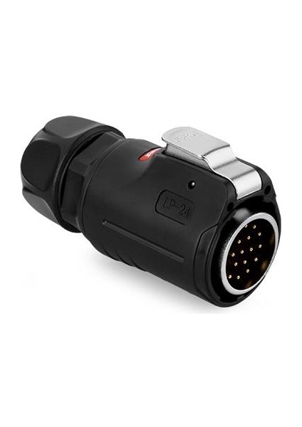 LP-24-C19PE-01-001 19-Pin Su Geçirmez Konnektör - Erkek