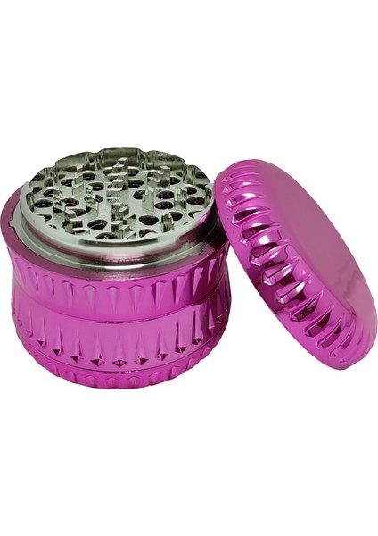63 Mm. Pembe Baharat Tütün Herbal Öğütücüsü Parçalayıcı RC85PM
