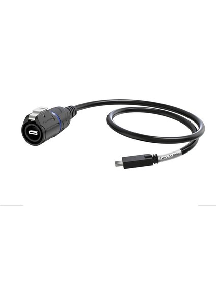 LP16-TYPEC-MP-MP-0D5M-002 Su Geçirmez Type C 3.1 Erkek Konnektör - 0.5m Kablo fiyatları