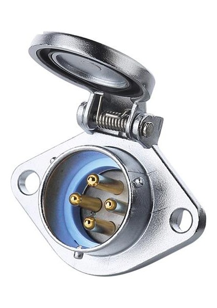 YA-20-C04SX-03-201 4-Pin Su Geçirmez Konnektör - Erkek