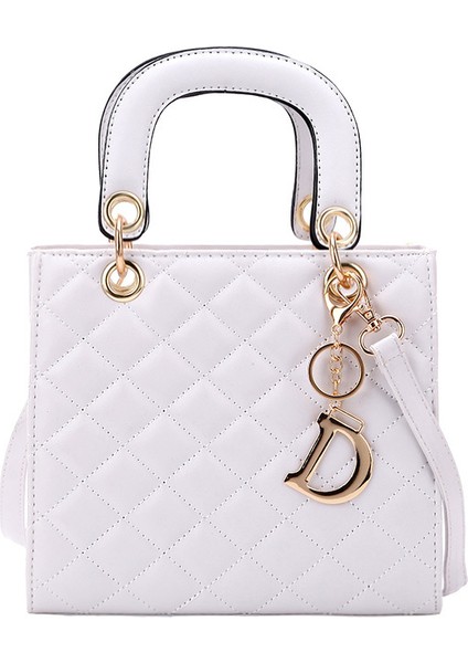 Yeni Moda Messenger Çanta Eşkenar Dörtgen Zincir Küçük Çanta (Yurt Dışından)