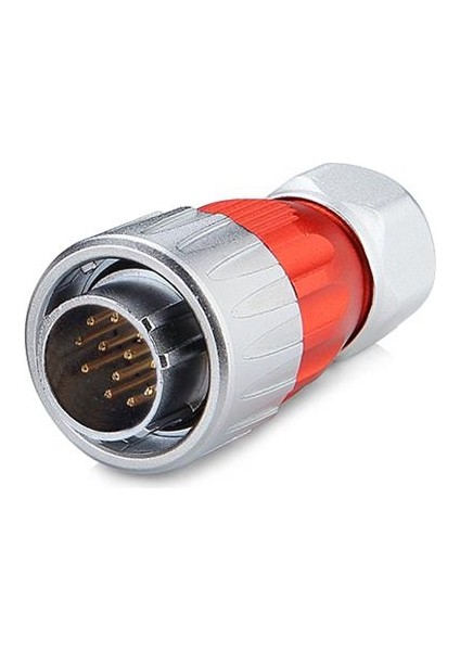 DH-20-C12PE-03-001 12-Pin Su Geçirmez Konnektör - Erkek