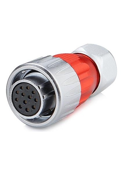 DH-20-J12PE-03-001 12-Pin Su Geçirmez Konnektör - Dişi
