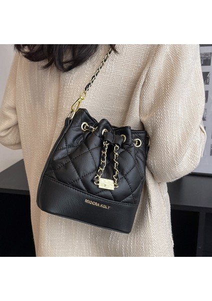 Eşkenar Dörtgen Zincir Moda Üst Düzey Omuz Askılı Çanta (Yurt Dışından) modelleri