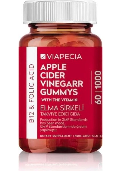 Apple Cider Elma Sirkeli 60 Gummies