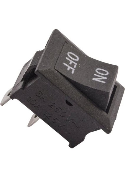 Kcd1 2-Pin On-Off Anahtar - Siyah