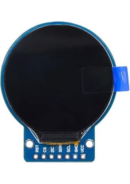 GC9A01 1.28'' 240X240 OLED Grafik LCD Ekran - Yuvarlak Pcb