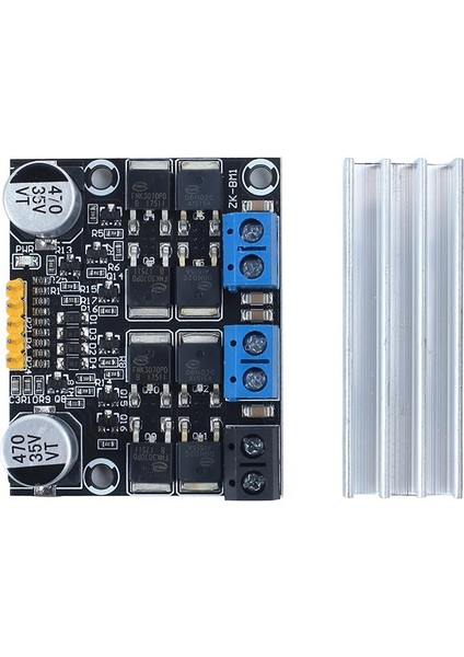 Zk-Bm1 10A 3-18V Dc Pwm Çift Motor Sürücü