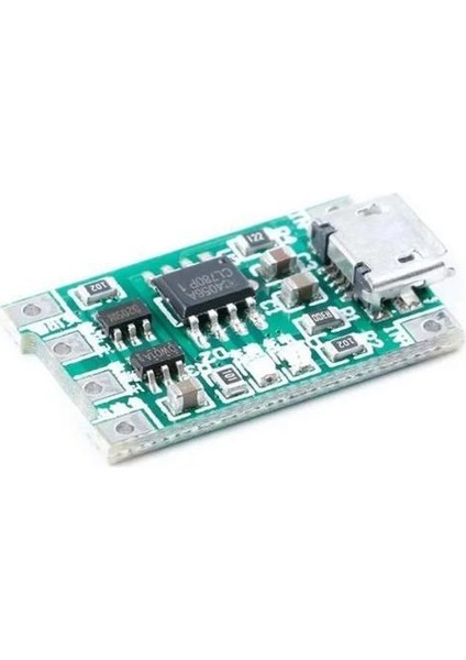 TP4056 3,7V Lityum Pil Şarj Modülü - Şarj Deşarj Korumalı