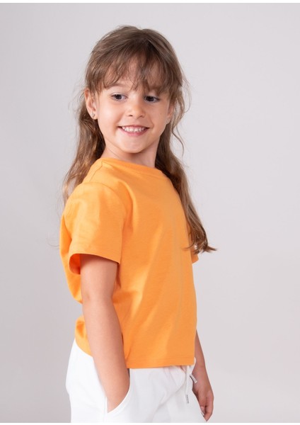 Organik Pamuk Unisex Çocuk Tshirt