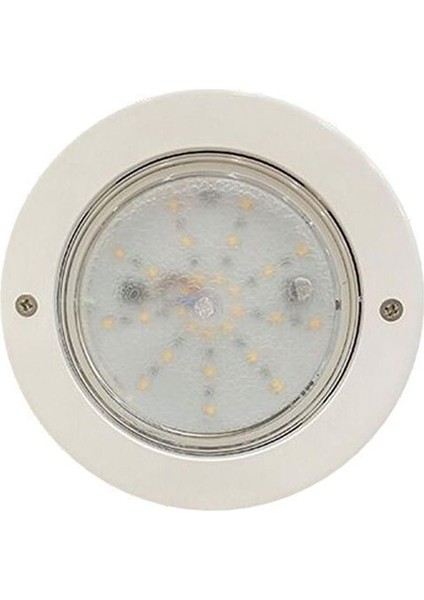 Sıva Üstü Slim Flat Midi Havuz Lambası Turkuaz 12W/12V (16CM Çap 20CM Yükseklik)