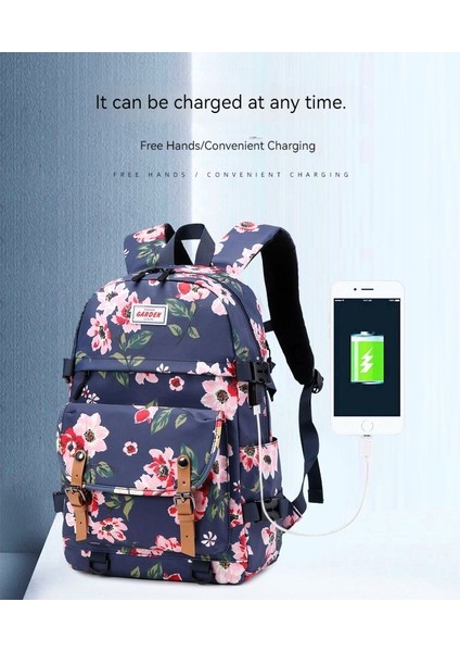 Baskılı Büyük Kapasiteli Sırt Çantası (Yurt Dışından) modelleri