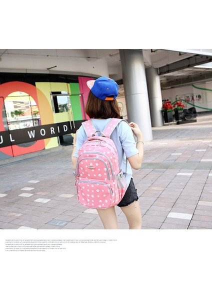 Öğrenci Schoolbag Şeker Renk Moda Sırt Çantası (Yurt Dışından) modelleri