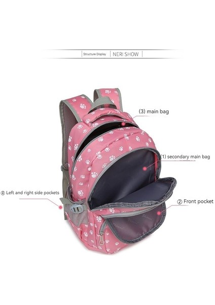 Öğrenci Schoolbag Şeker Renk Moda Sırt Çantası (Yurt Dışından) indirimleri