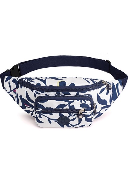 Renkli Bel Çantası Büyük Kapasiteli Çok Katmanlı (Yurt Dışından)