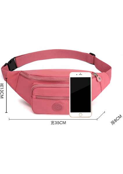 Renkli Bel Çantası Büyük Kapasiteli Çok Katmanlı (Yurt Dışından) modelleri