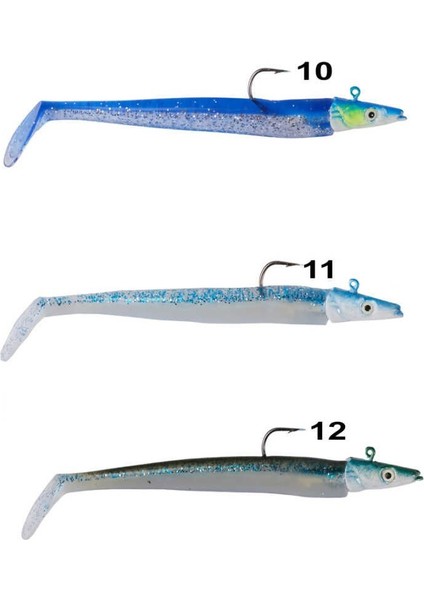 Snake Shad 12CM 16GR (2+2ADET) Standart-15