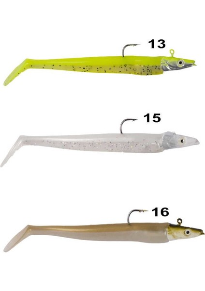 Snake Shad 12CM 16GR (2+2ADET) Standart-15