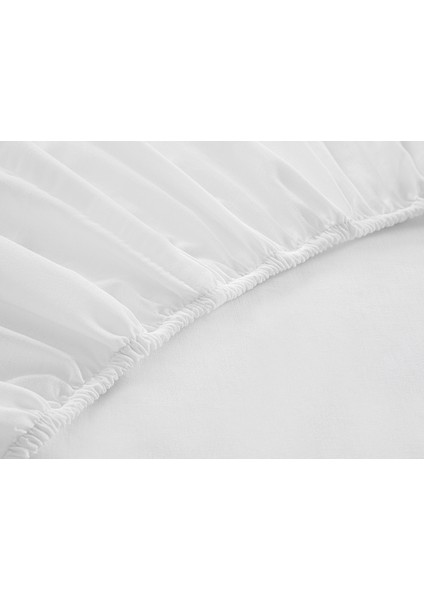 Düz Pamuklu Çift Kişilik Çarşaf 240x260 Cm Beyaz fiyatları