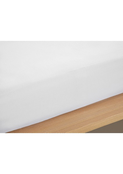 Düz Pamuklu Çift Kişilik Çarşaf 240x260 Cm Beyaz modelleri