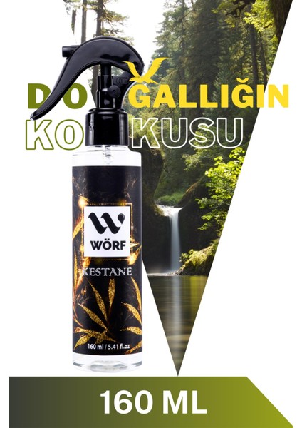 Wörf Oda Araç Ortam Kokusu Kestane 160 ml