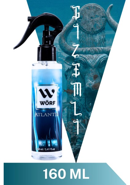 Oda Araç Ortam Kokusu Atlantis 160 ml