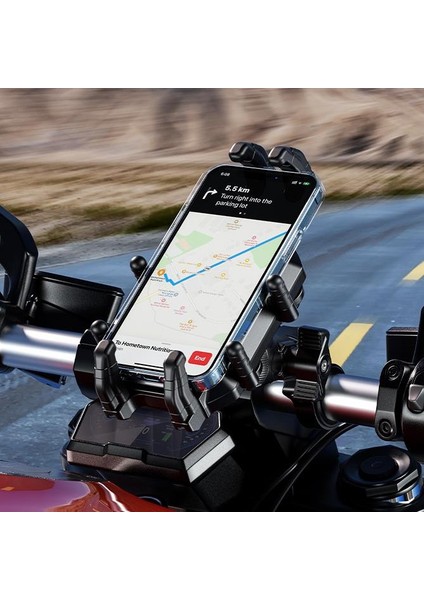 M26 Titreşim Modüllü Telefon Tutucu