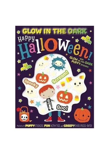 Mbı - Glow In The Dark Puffy Stickers Happy Halloween! -  Amy Boxshall