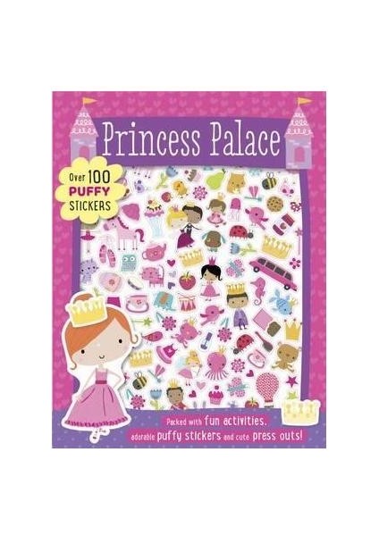 Mbı - Puffy Stickers Princess Palace - Make Believe Ideas