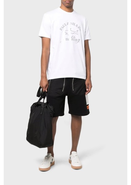 Baskılı Bisiklet Yaka Pamuk Regular Fit T Shirt Erkek 11311628 010