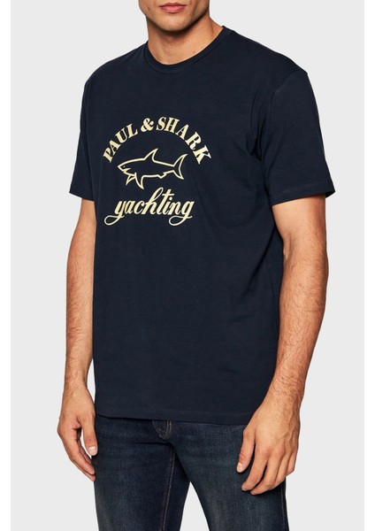 Baskılı Bisiklet Yaka Pamuk Regular Fit T Shirt Erkek 11311628 130