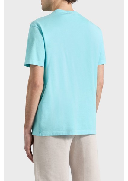 Bisiklet Yaka Pamuk Regular Fit T Shirt Erkek 23411052 291