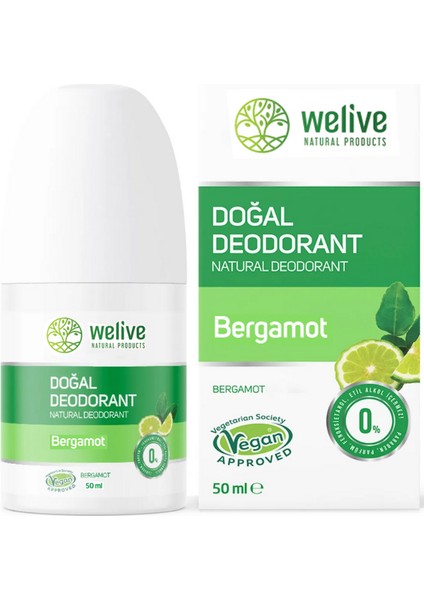 Bergomat Aromalı Doğal Deodorant