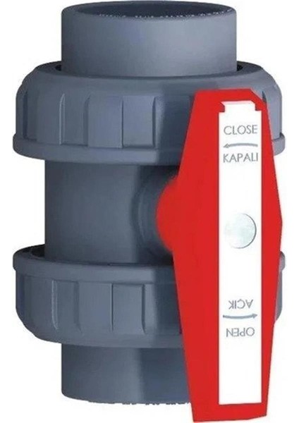 Pvc Yapıştırma Tipi Küresel Vana 20LİK (DN 10)