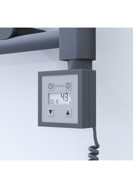 Haiti Elektrikli Havlupan 600X1200 Düz Antrasit Texture (Ktx1 Termostat) 600 Watt Spiral Kablolu fiyatları