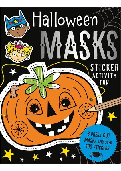 Mbı - Halloween Masks Sticker Activity Fun - Make Believe Ideas