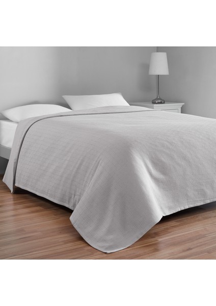 Serenity Pike Serisi - Çift Kişilik 200 x 230 Reno Desenli Gri
