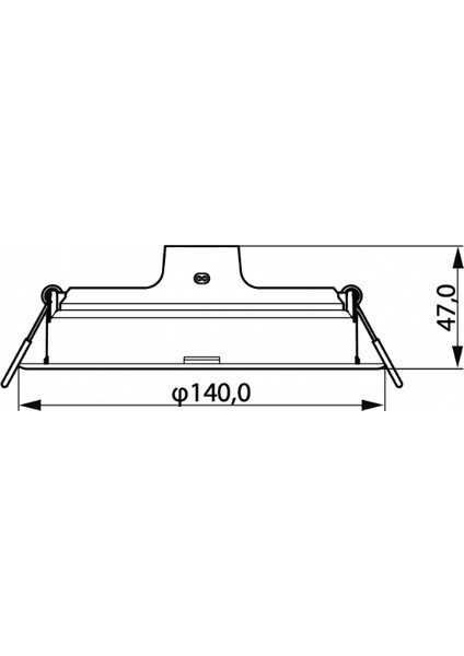 Meson Sıva Altı LED Spot 12.5W 6500K Beyaz Işık