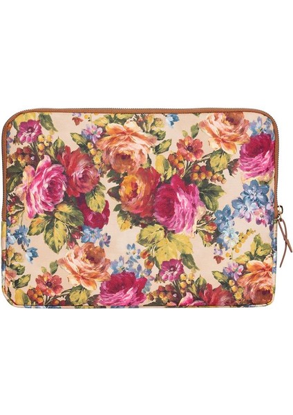 13-14 Inch Flowers Macbook- Laptop Çantası