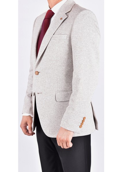 2023-4764 Garcıa Örme Mevsimlik Ceket/bej/54 Beden - 6 Drop fırsatları